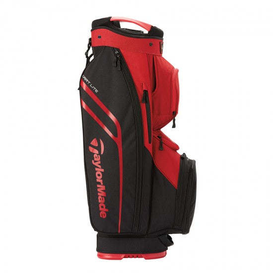 Taylormade Cartlite 14 divider Cart Golf bag-Red/Black