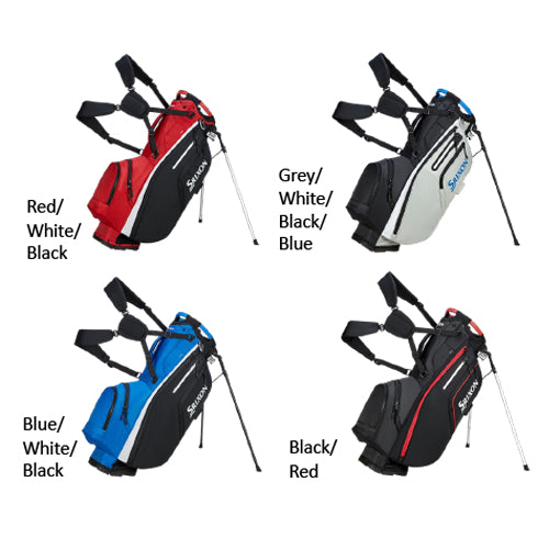 Srixon Premium Stand Bag - Grey/White/Black/Blue