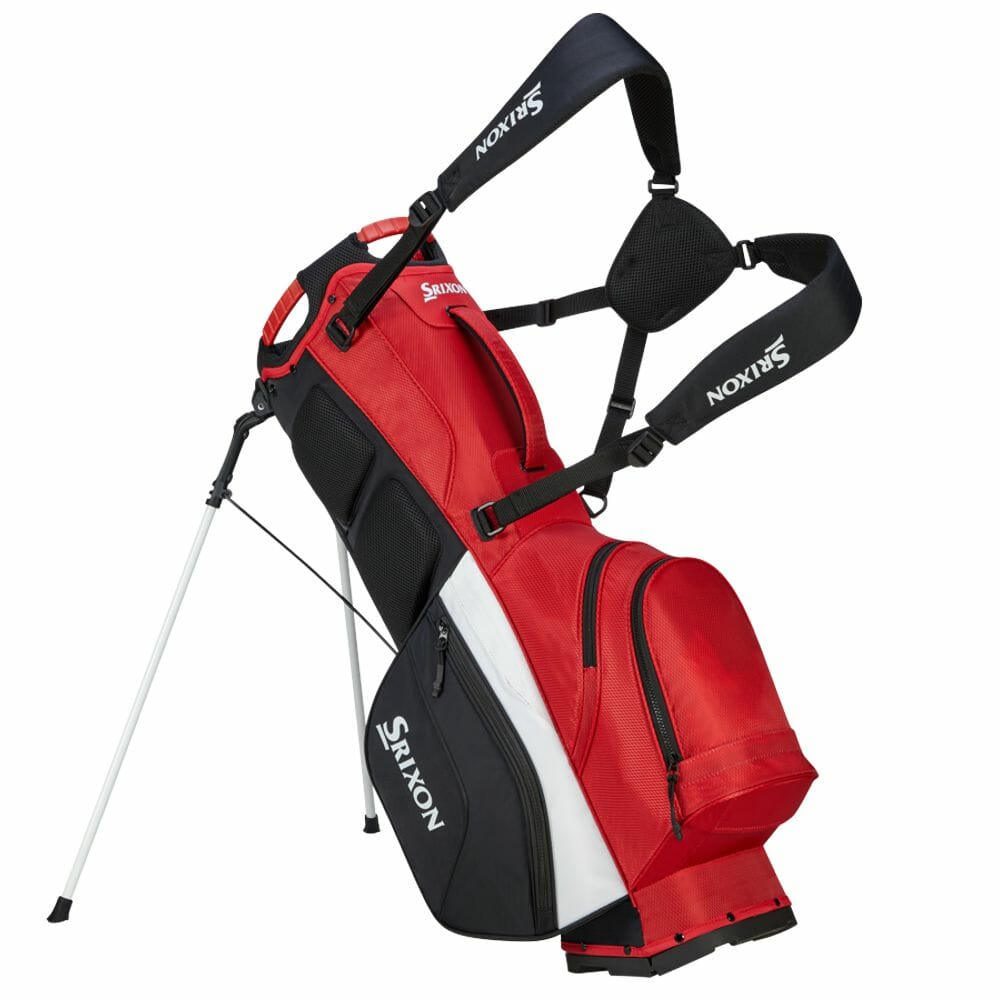 Srixon Premium Stand Bag - Red/White/Black